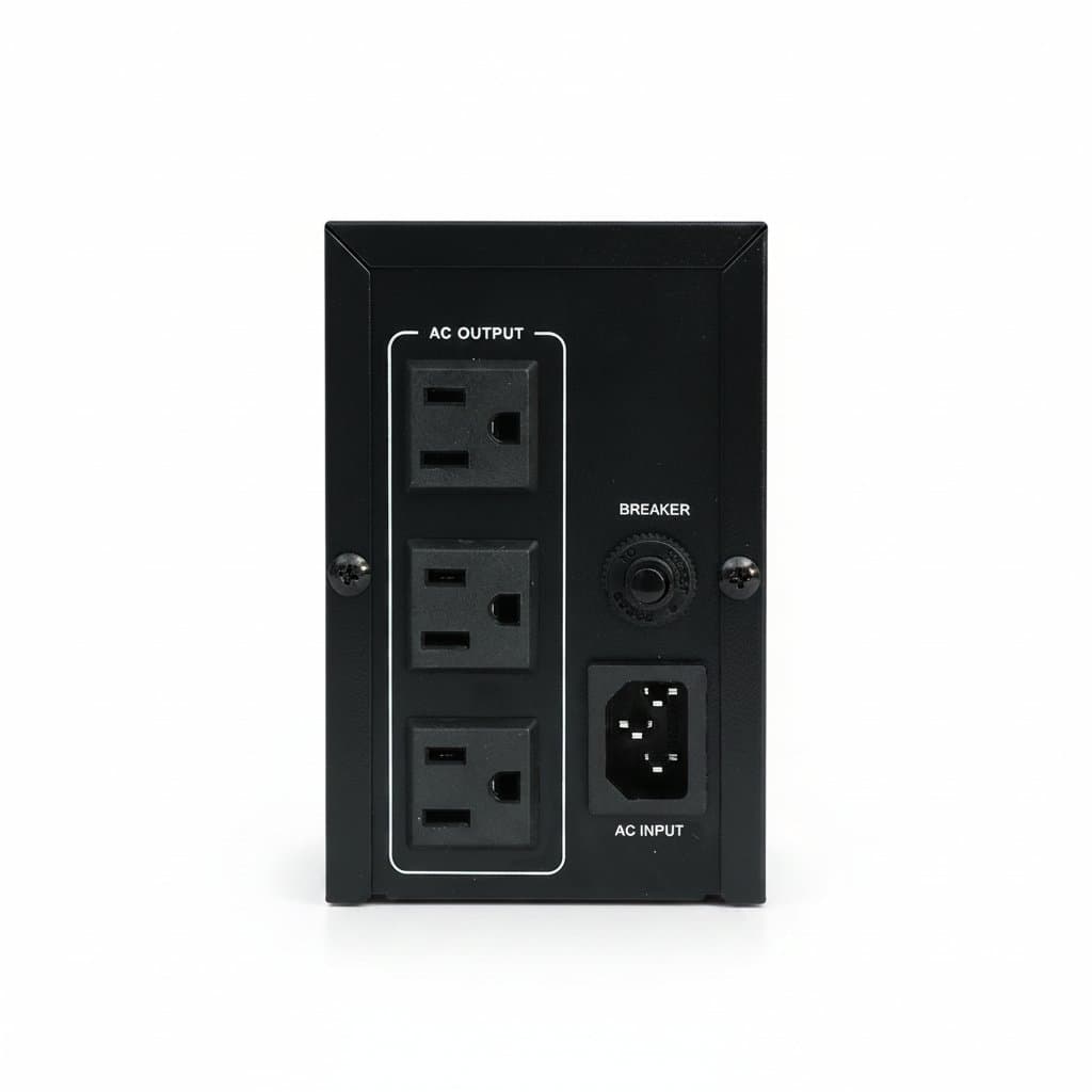 1000VA/600W 120V UPS Power Supply Battery Standby Power with - Premium Electronics & Components > Power Supplies with professional quality and features