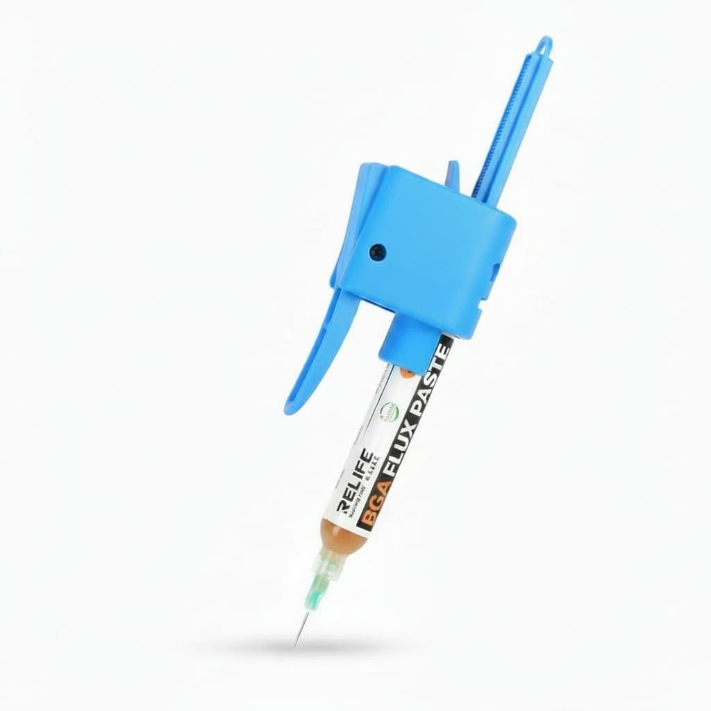 Manual Glue Gun | Solder Paste Flux Dispenser | Universal Needle Booster Tool - Professional Grade Tool
