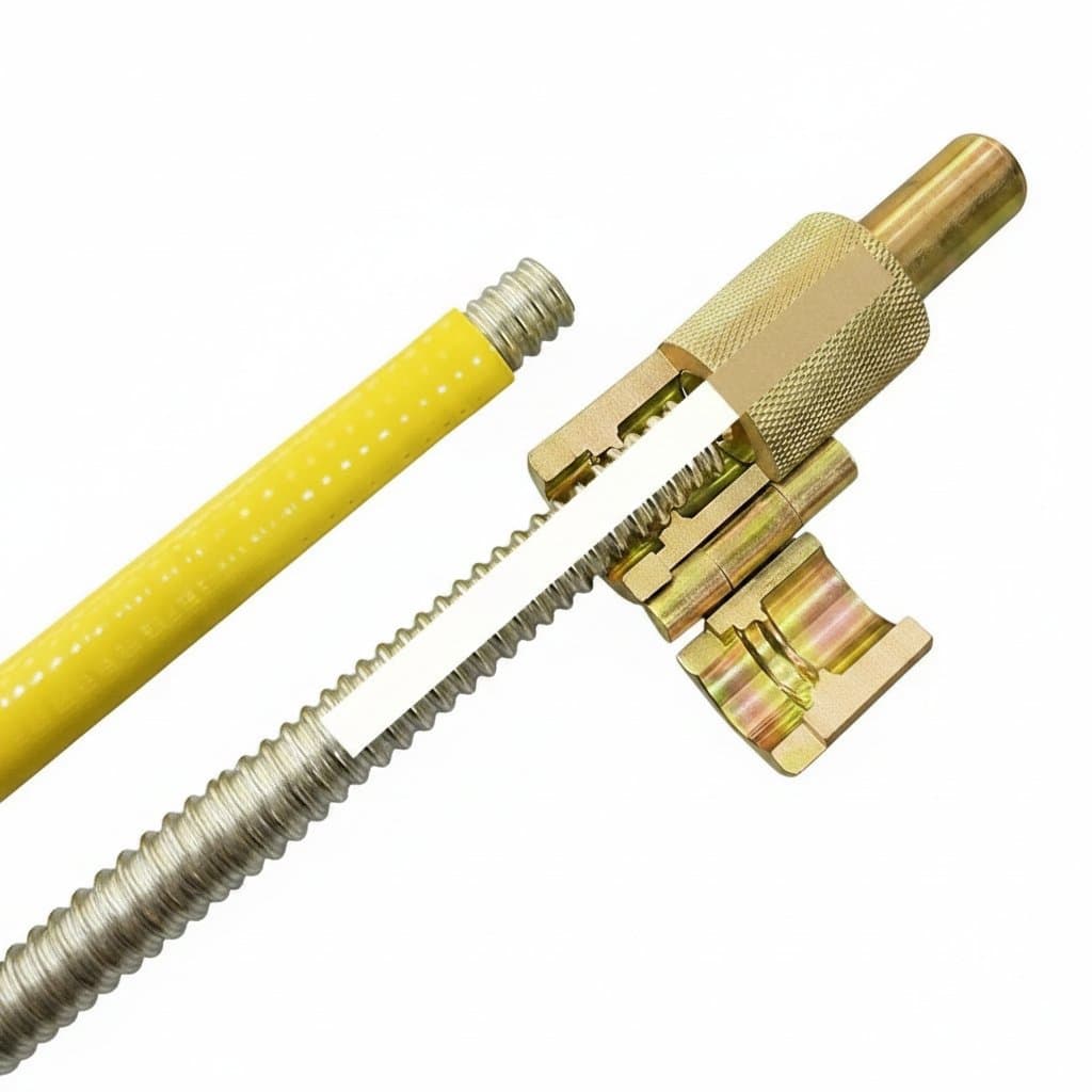 Corrugated Pipe Flaring Tool | 304 Stainless Steel | Precision Interface Fabrication - Image 1