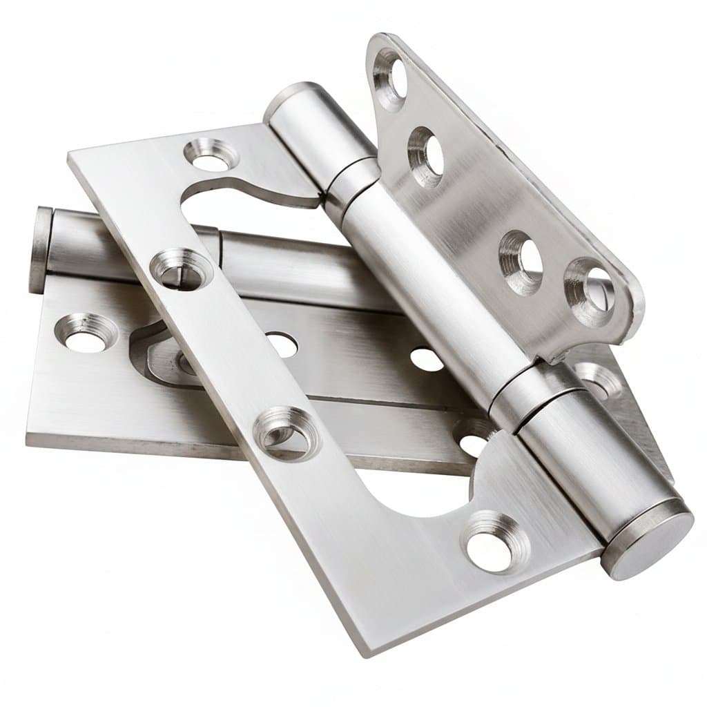 Hydraulic Furniture Hinge | Stainless Steel Child Mother Set | Thickened Premium Cabinet Hardware - Image 1