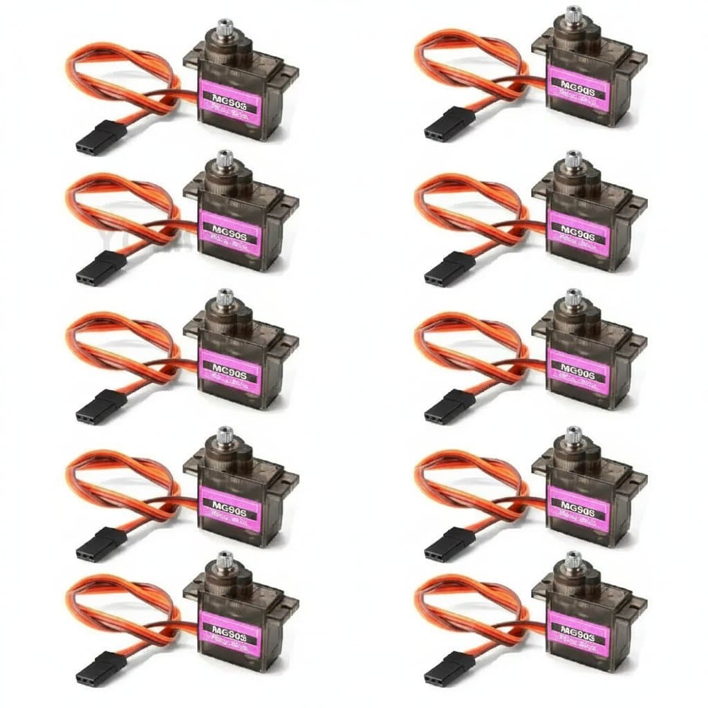 All-Metal Gear Micro Servo | 9g High-Torque | For RC Models, Robotics & DIY Projects