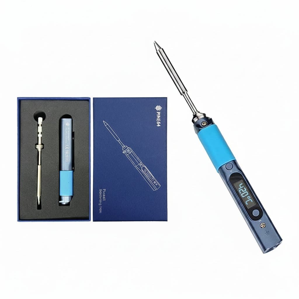 Smart Soldering Iron | Portable USB-C/DC Power | Adjustable Digital Temperature Control