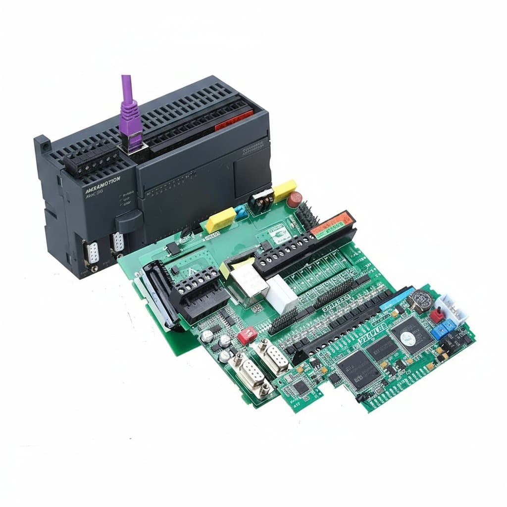 PLC Controller | S7-200 Compatible | 220V with 2AI/1AO I/O | Relay & Transistor Output