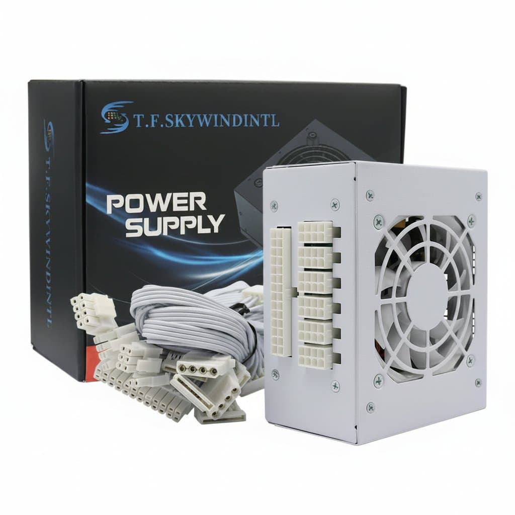 600W SFX Full Modular Power Supply, Support 4+4Pin Dual CPU, - Premium Electronics & Components > Power Supplies with professional quality and features