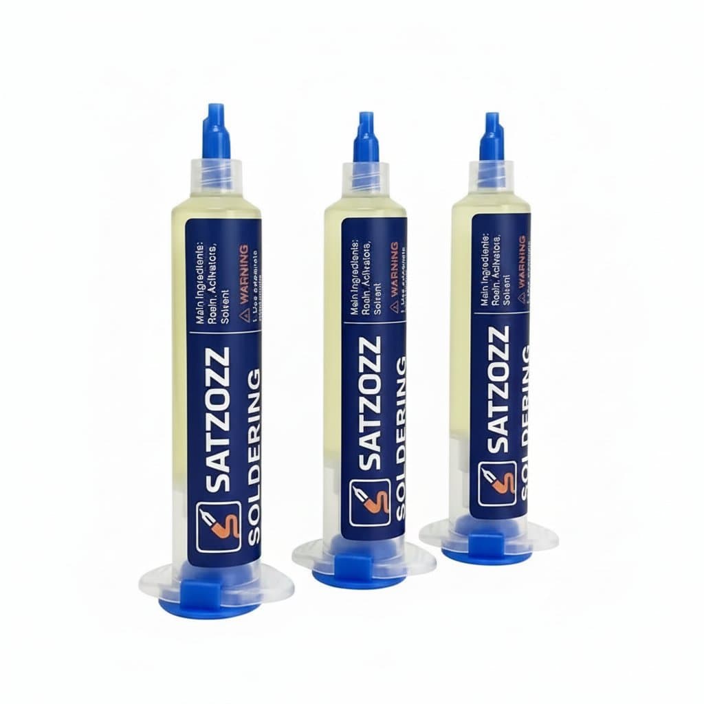 Soldering Flux Paste | No-Clean BGA PCB Repair Flux | 10cc Syringe