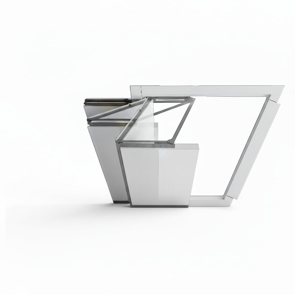 Folding Gate Hinges | 180-Degree Swing | Stainless Steel - Image 1