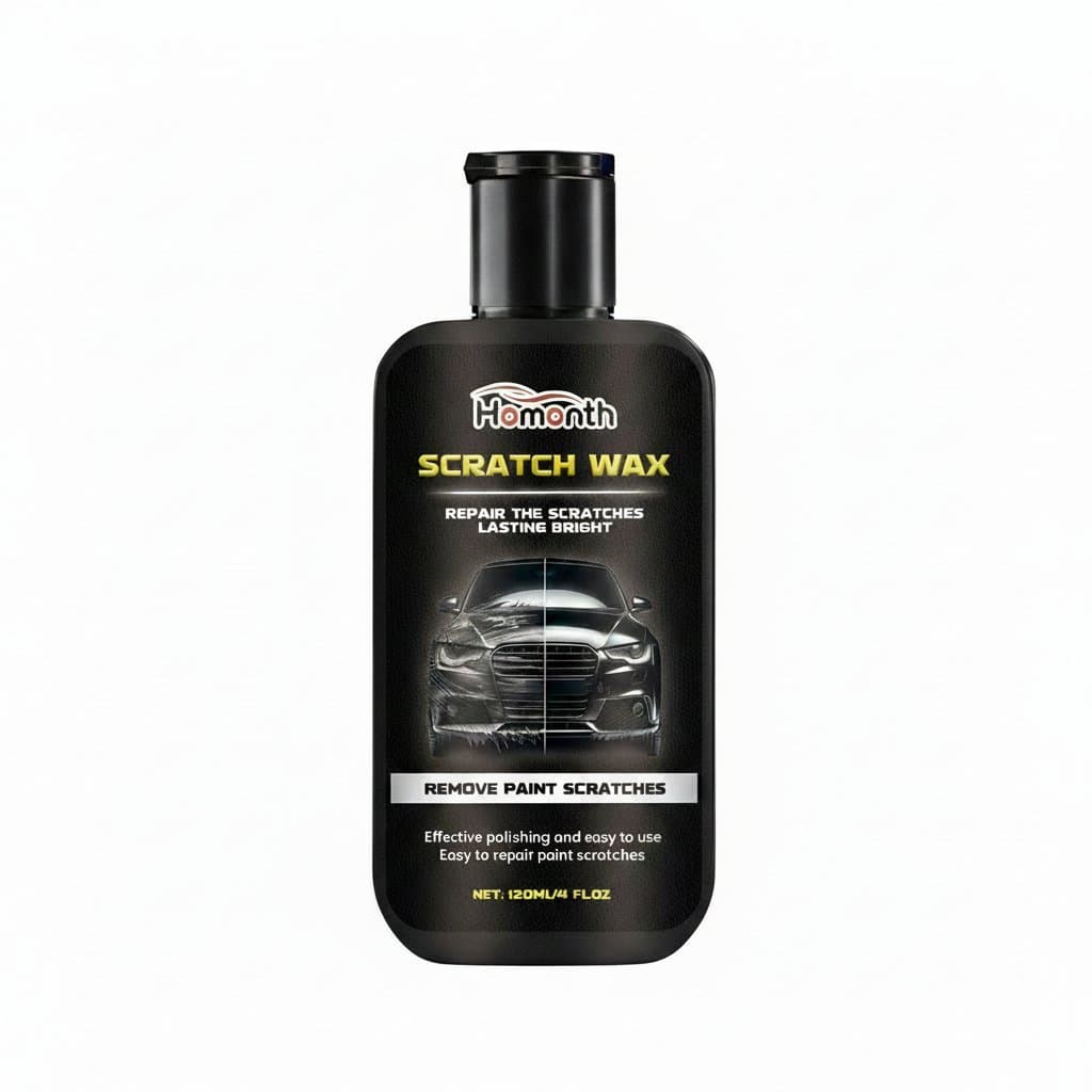 A 120ML bottle of scratch repair wax, a quick and effective solution for minor car scratches.