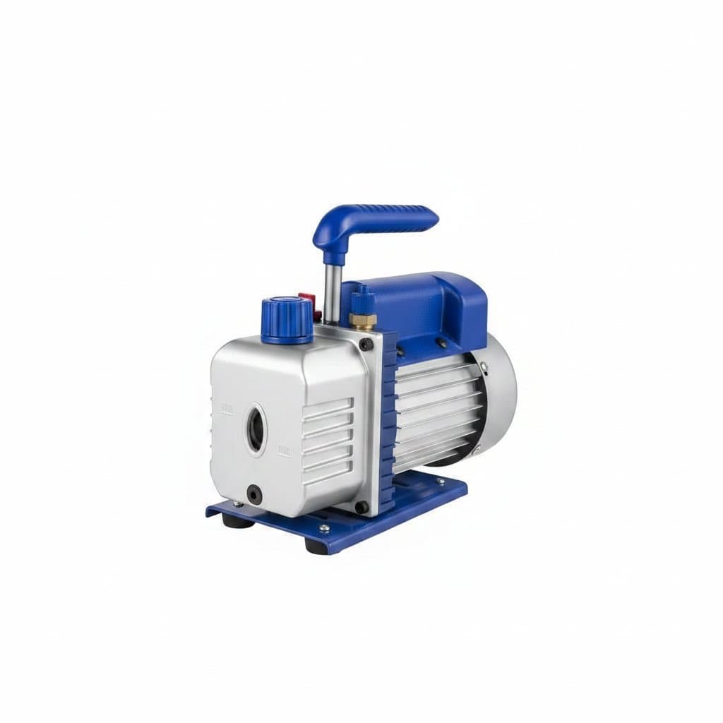 Voltage Vacuum Pump with Gauges | 1.8CFM 220V/110V | For AC Refrigerant & Vacuum Packing Applications