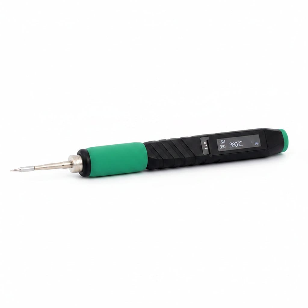Portable Soldering Iron | 2-Second Heat-Up | USB-C Rechargeable for Electronics Repair