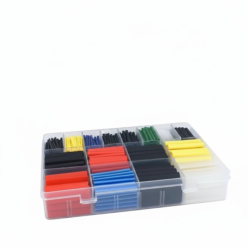 Heat Shrink Tubing Kit | Electrical Wire Insulation | 127-750 Piece Assortment - Professional Grade Tool