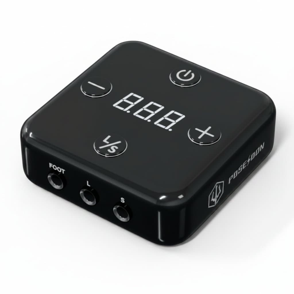 POSEIDON Tattoo Power Supply High Quality Tattoo Power Suppl - Premium Electronics & Components > Power Supplies with professional quality and features