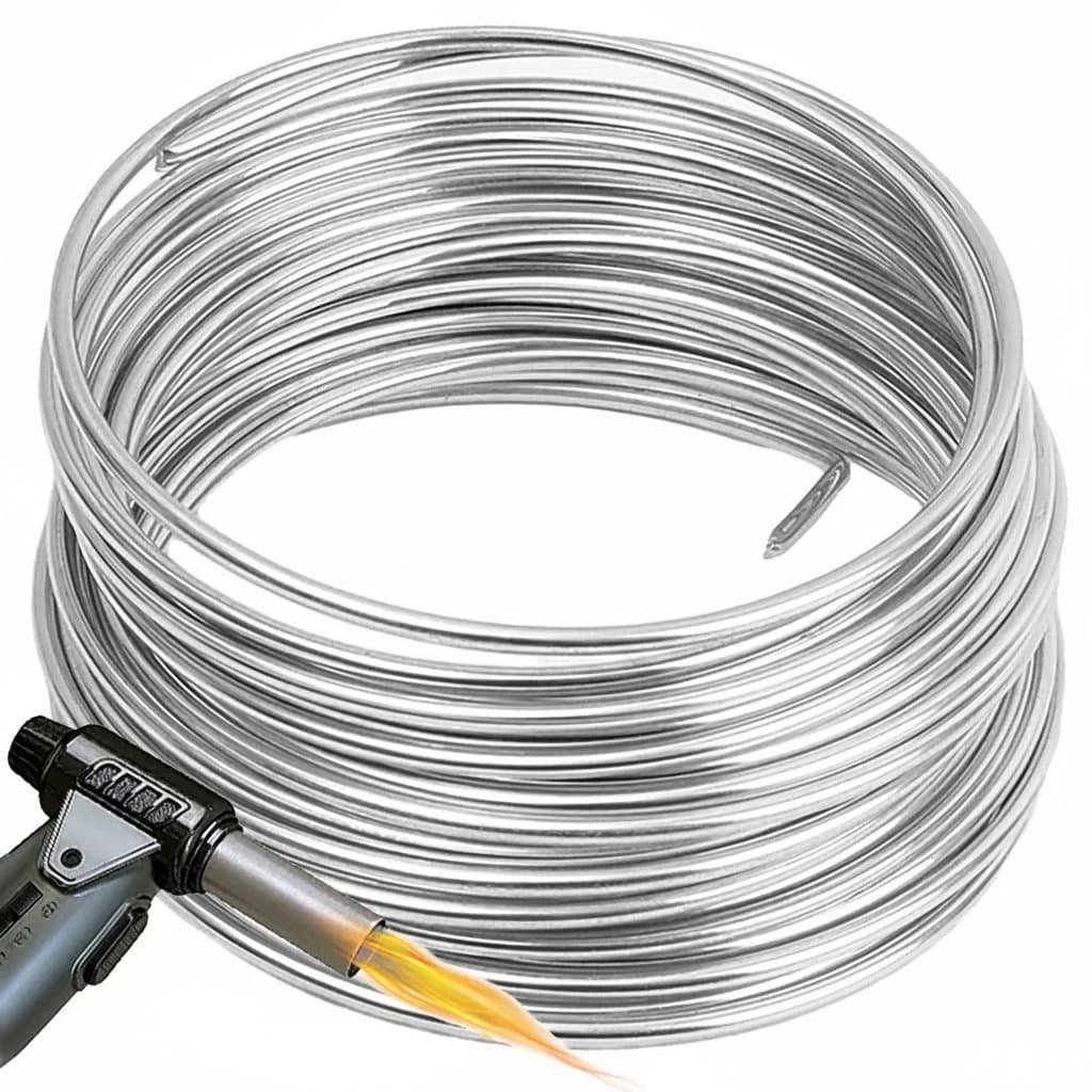 Low-Temp Solder Wire | 20-Gauge Aluminum Alloy for Easy DIY Welding & Repair - Image 1