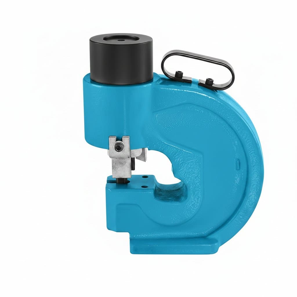 SucceBuy CH-70 35-Ton Hydraulic Hole Punch Kit for punching clean holes in iron, steel, copper, and aluminum plate.