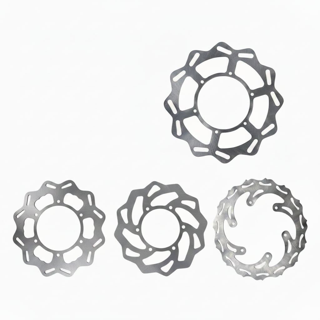 Off-Road Motorcycle Brake Pads and Rotors | 240mm Disc | Dirt Bike Parts