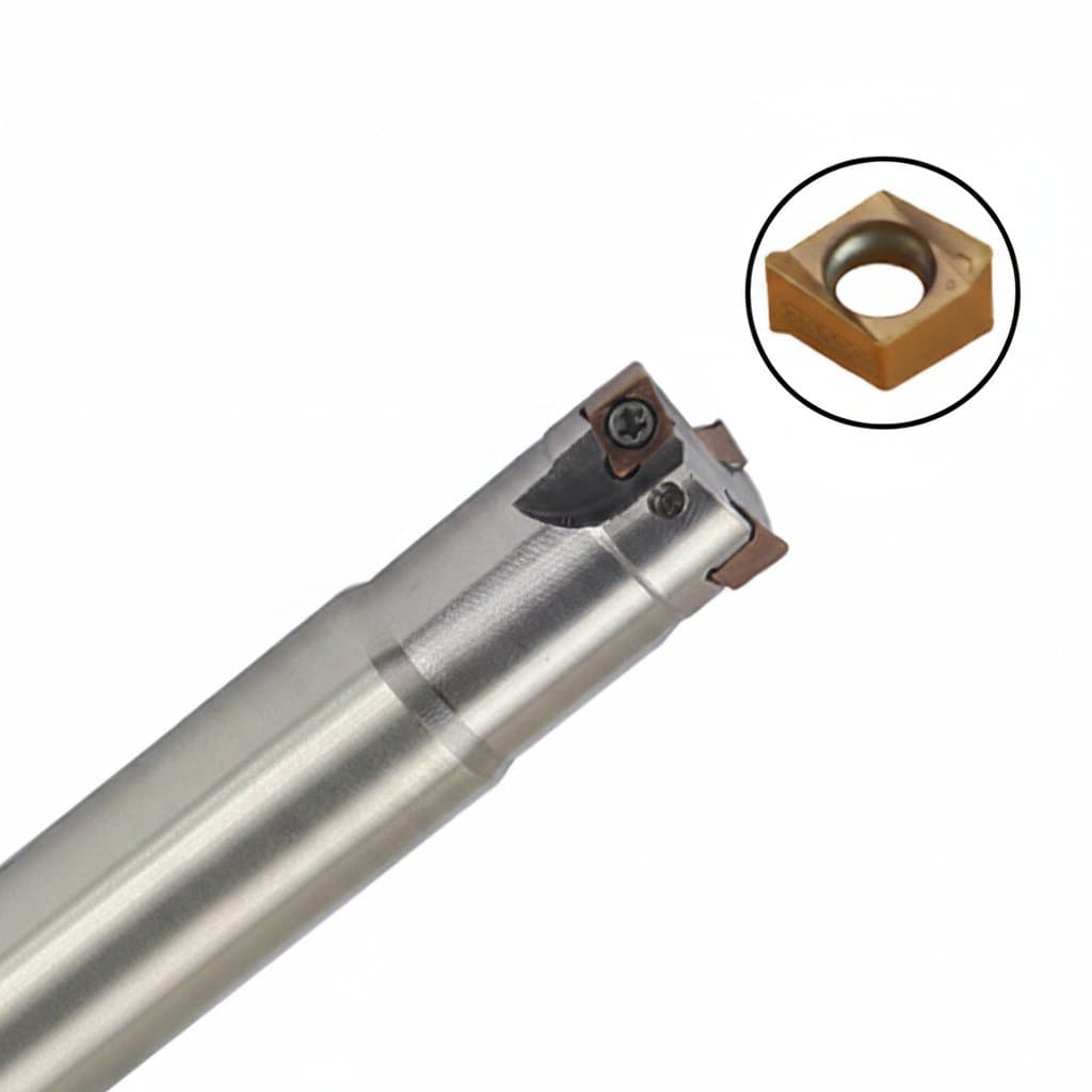 4NTE90 High Feed Milling Cutter | 7-17mm Full Series | CNC Metal Milling Tool Holder