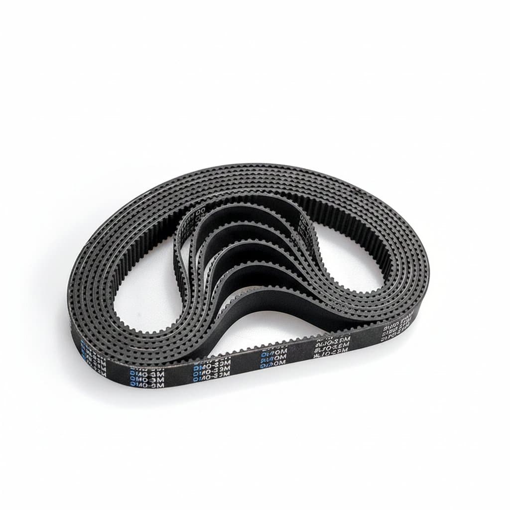 HTD 3M Timing Belt with branding, product type, and specifications text overlay.