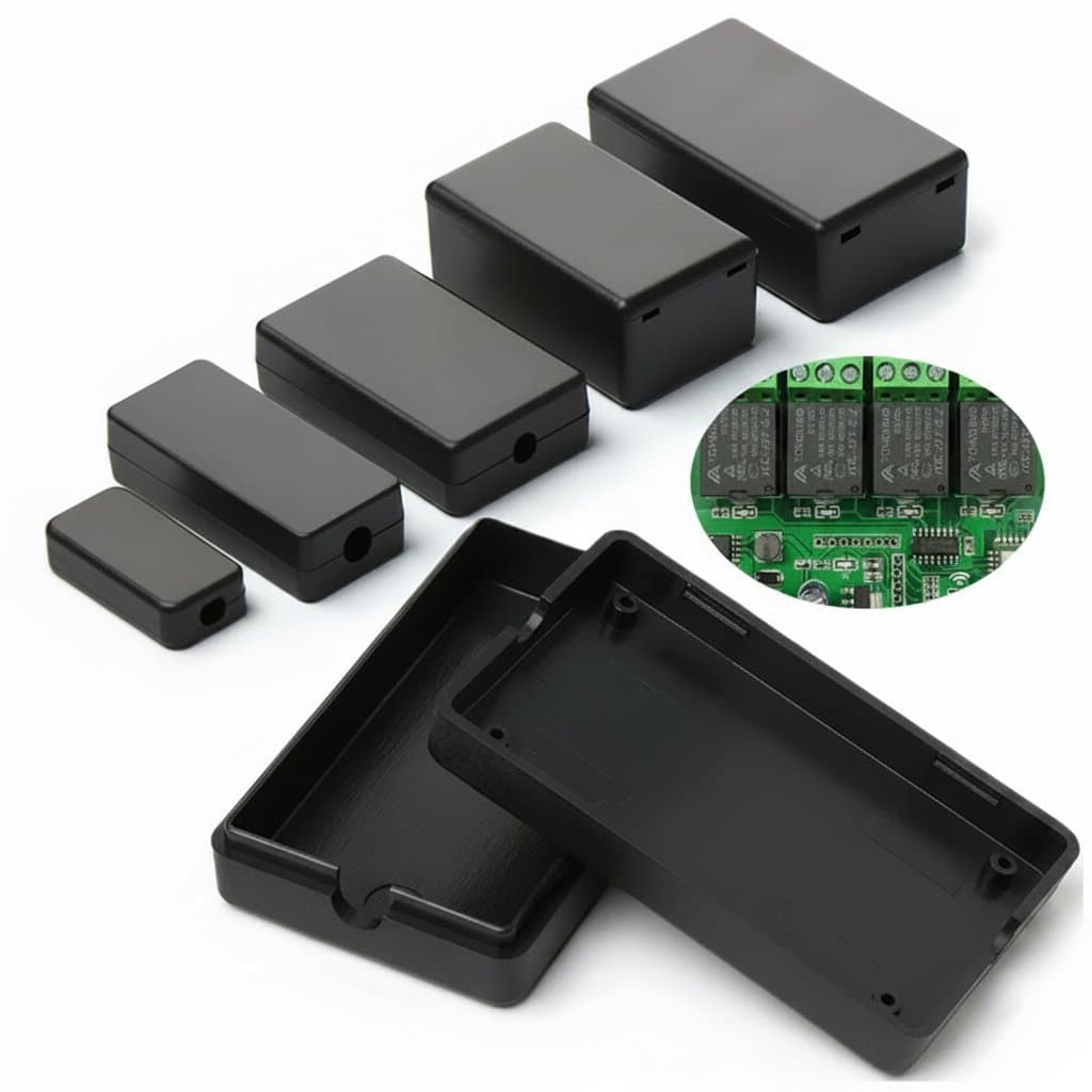 Waterproof Project Enclosure | ABS Plastic Instrument Case | Durable Electronics Housing