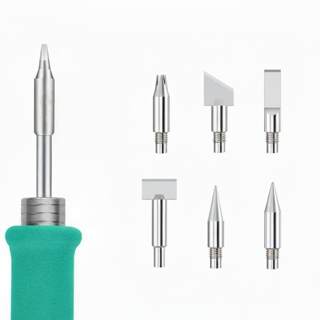 Soldering Iron Tips for JBC T245 Stations | Chisel, Barrel, Knife Cartridge C245-055, C245-789, C245-939, C245-955 - Professional Grade Tool