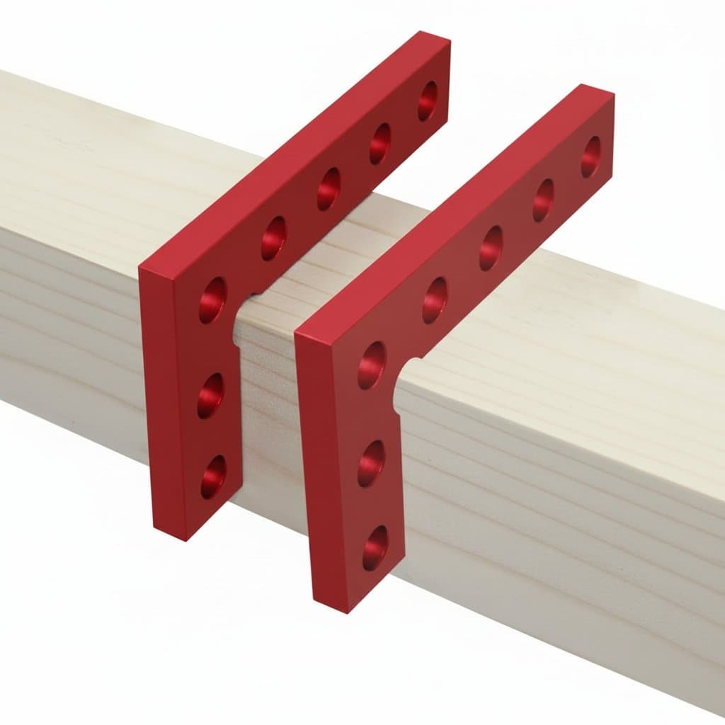 Aluminum Pocket Square | Precision 90° Angle & Edge Marking Tool for Carpentry