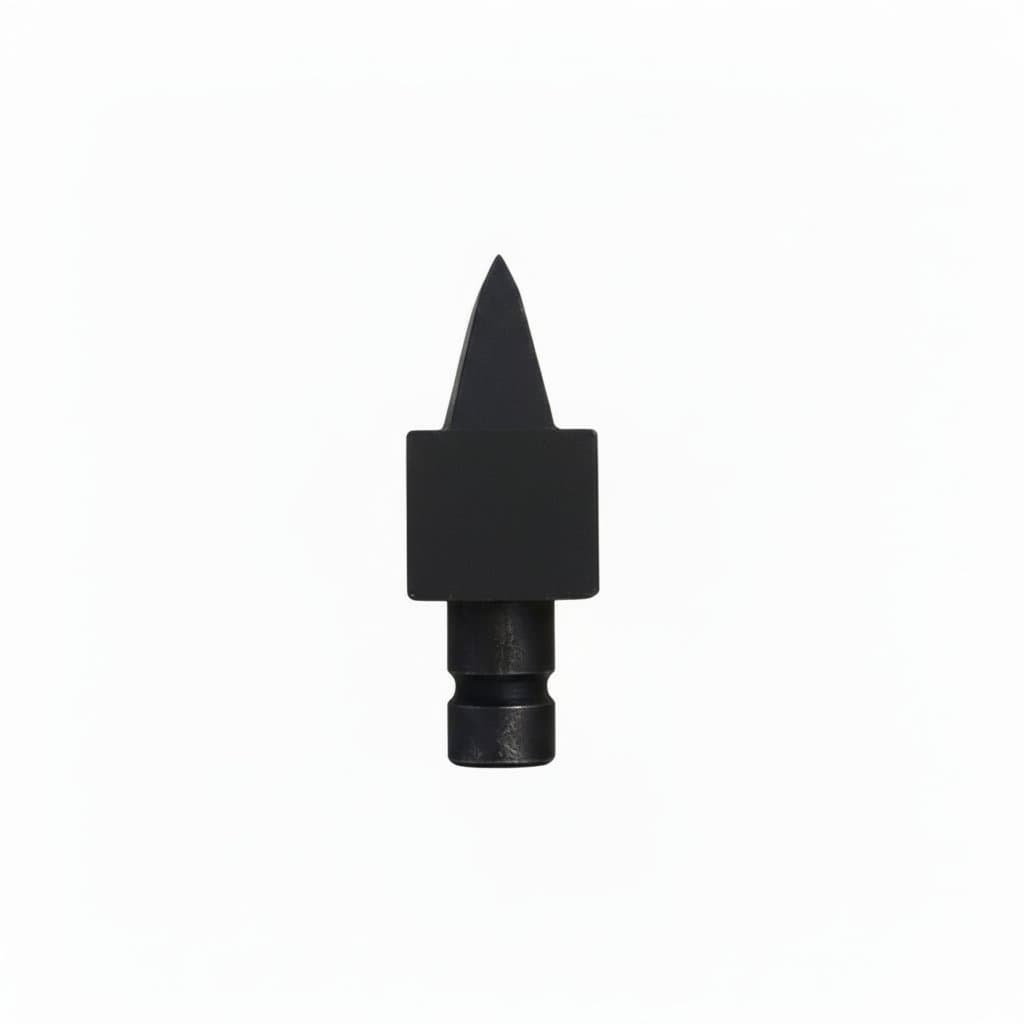 YQ-27 hydraulic steel shear spare head for breaker pliers, showing the durable alloy steel construction and precision-machined cutting blades.