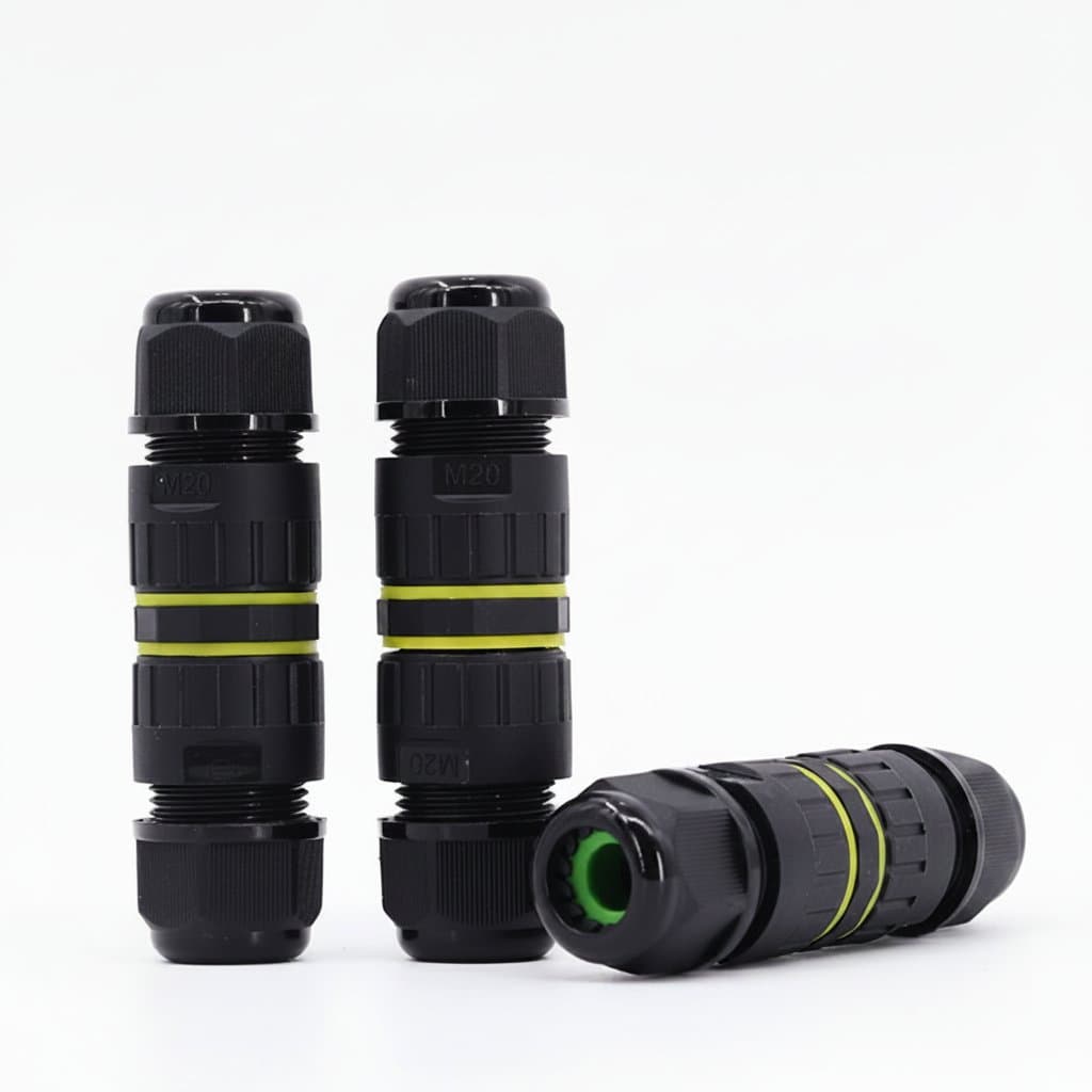 Waterproof Electrical Connectors | IP68 Rated | 2-6 Pin Screw Terminal | No-Solder Installation - Image 1