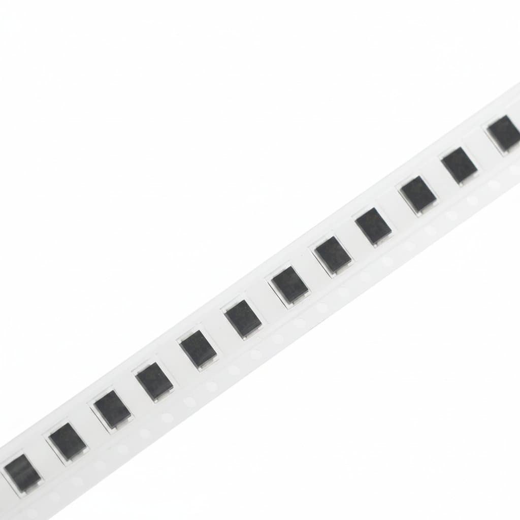 SMBJ series TVS diode assortment pack with 100 pieces including SMBJ300A, SMBJ350A, SMBJ400A, and SMBJ440A surface-mount components for circuit protection.