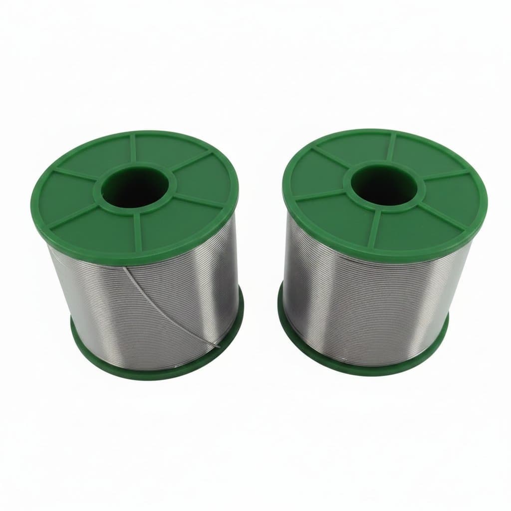 Lead-Free Solder Wire | 99% Tin, 0.3% Silver Alloy | 1kg Spool with Rosin Core - Image 1