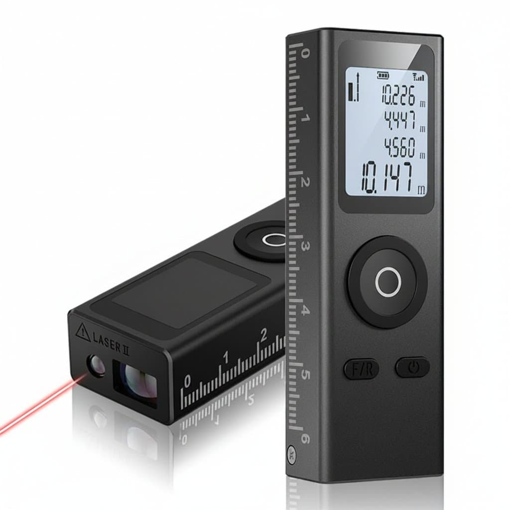 Laser Distance Meter | USB Rechargeable Range Finder | 30M Measurement - Professional Grade Tool