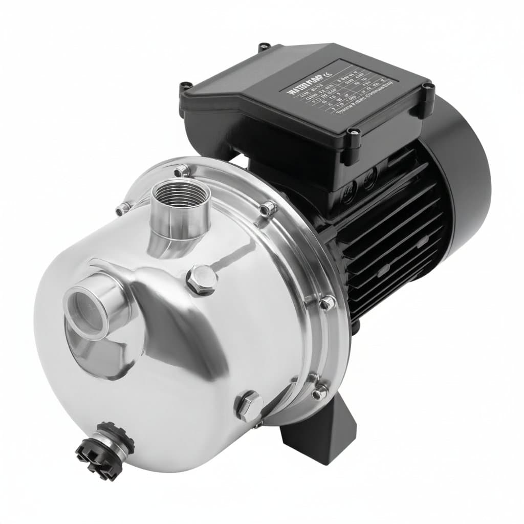 1.5HP garden jet pump for shallow well sprinkler boosting and water transfer, 115V power for lawn irrigation or lake fountains.