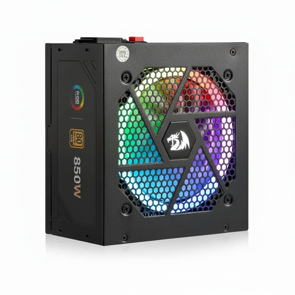 850W ATX 3.0 Power Supply | 80 Plus Gold Certified | Fully Modular & Compact 160mm Design