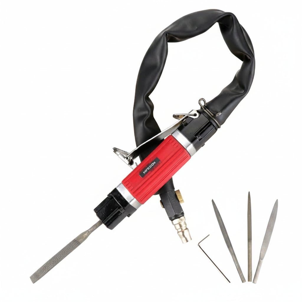 Pneumatic Hole Punch | 3.2mm, 4.2mm, 6mm Dies | Heavy-Duty Metal & Stainless Steel Fabrication Tool