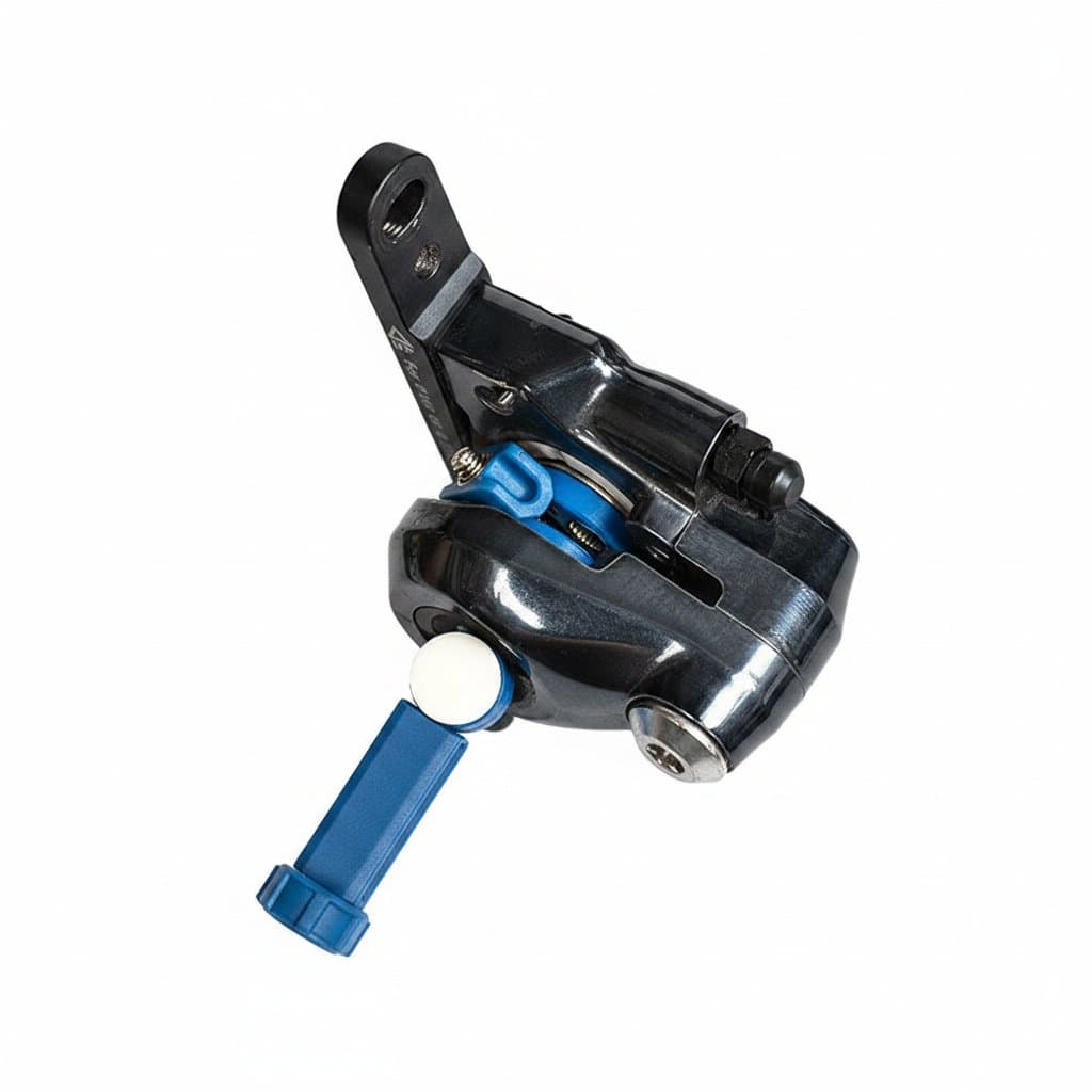 LEBYCLE professional bicycle brake olive press-in tool for installing hydraulic brake hose fittings and olives on MTB or road bikes.
