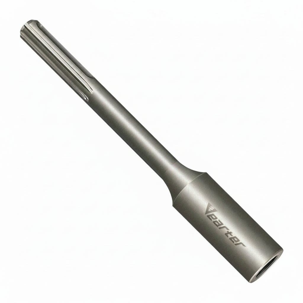 22mm SDS MAX Ground Rod Driver | Hardened Steel Earth Stake Bit | Professional Rotary Hammer Accessory