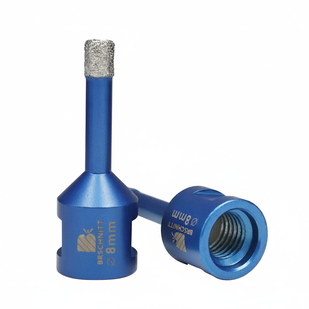 BRSCHNITT Diamond Drills Bit M14 Thread 8mm Porcelain Cutter Tile Crowns Drilling core bit Hole Saw For Granite Marble Stone