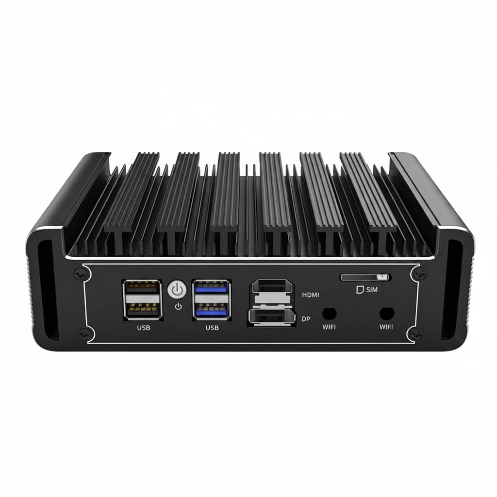 Firewall & Home Server Appliance | Intel N100 | 4x 2.5G LAN | Fanless Silent Design