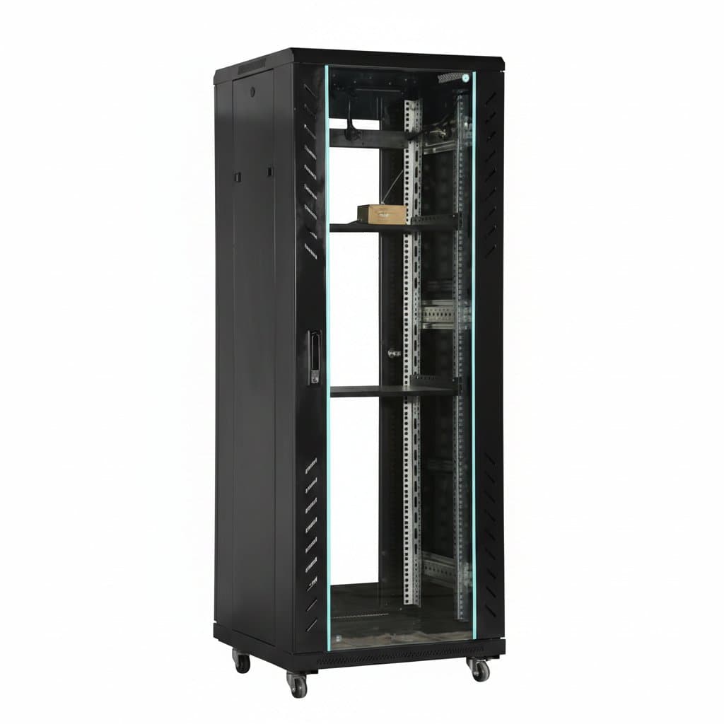 42U Server Rack | 19-Inch Floor-Mount Network Cabinet | Data Center & Telecom Infrastructure