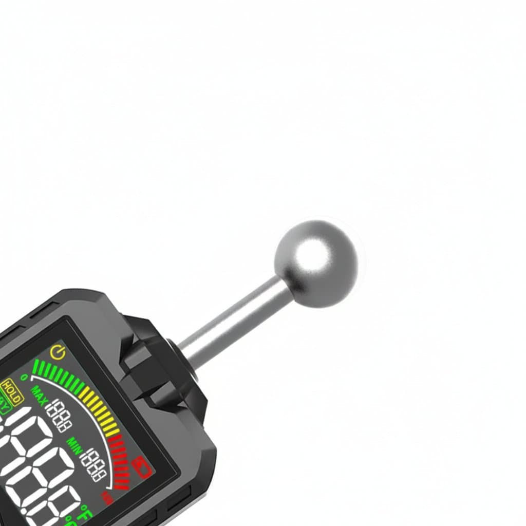 Wood Moisture Meter | Pinless Digital Hygrometer | Non-Contact Damp Detector - Image 1