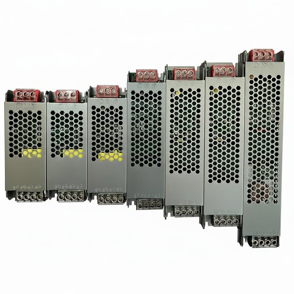 DC 12V 24V Switching Power Supply AC110-250V Mute Lighting T - Premium Electronics & Components > Power Supplies with professional quality and features