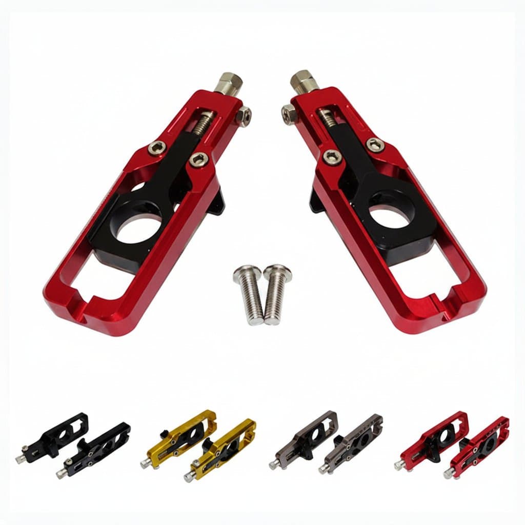 CBR600RR Chain Adjusters | Precision Tensioners | 2005-2012 PC40 Models