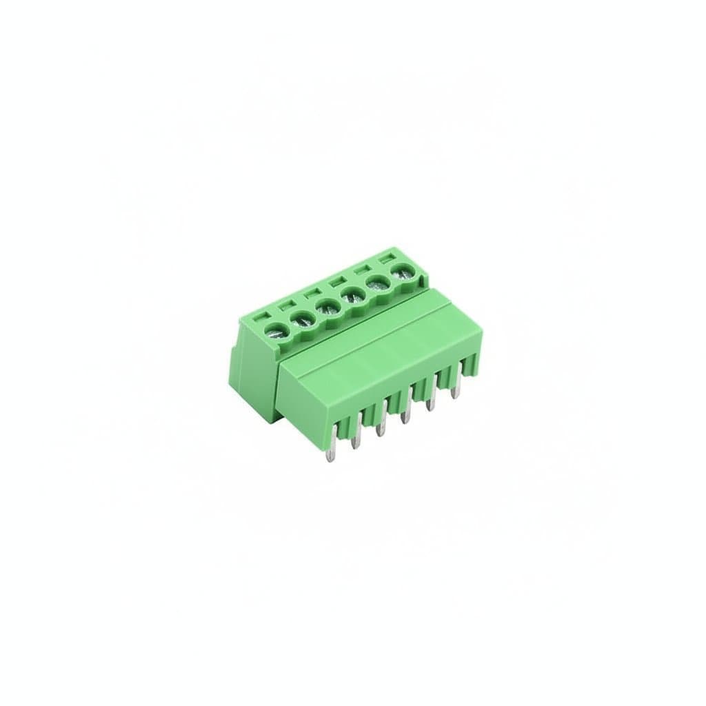 5Pair 15EDG KF2EDG PCB screw terminal block set with 2-14 pin male plug and female socket connectors in multiple pitch sizes