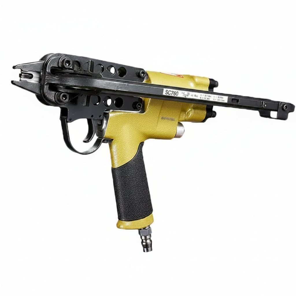 C-Ring Gun | Hog Ring Plier Tool | SC760C Air Nailer for Upholstery & Fencing