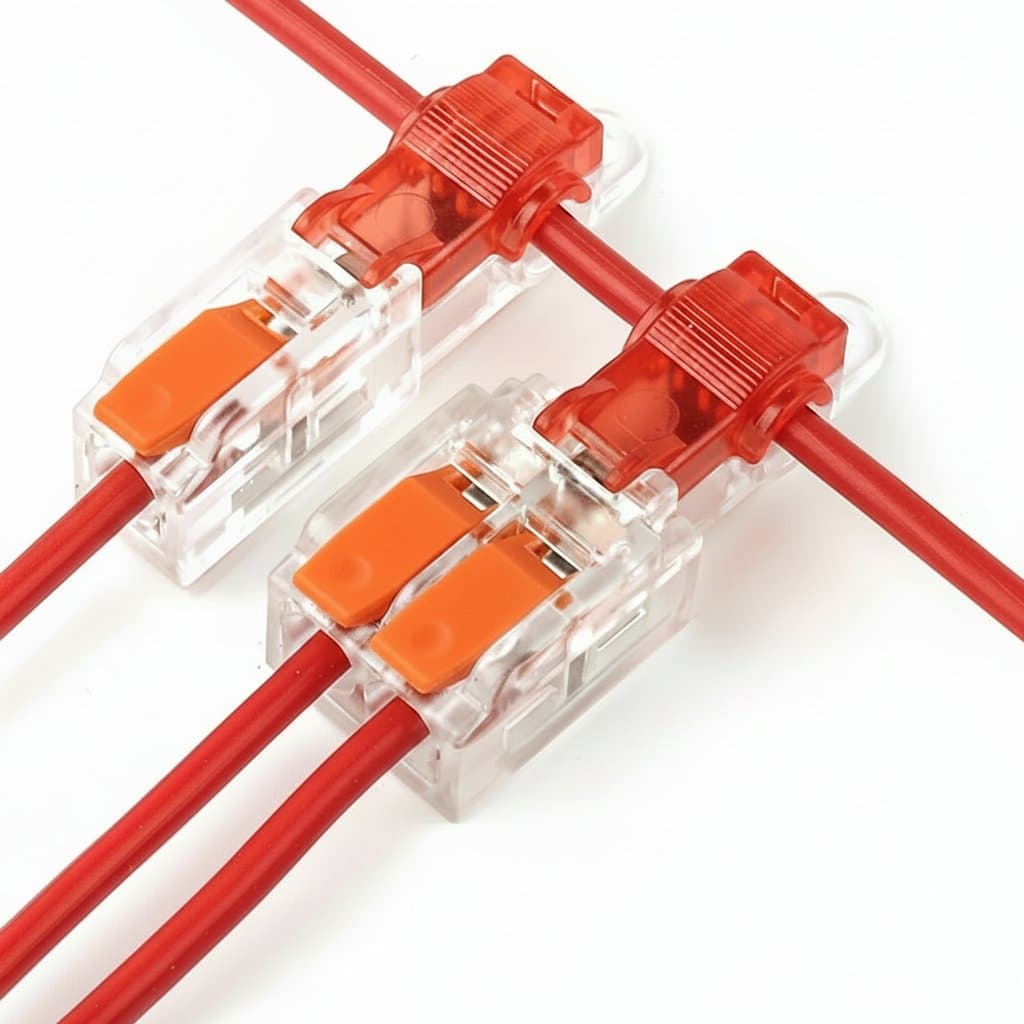 Lever Wire Connector | 32A Junction Box | Quick-Splice Branching with Fixing Hole - Image 1