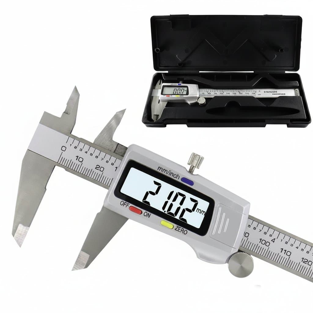 Digital Caliper | 6-inch/150mm Stainless Steel | Electronic Vernier Micrometer