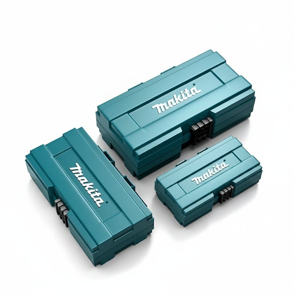 Makita original injection-molded storage box for hardware screws and electronic components, compatible with B-62066, B-62072, and B-62088 models.