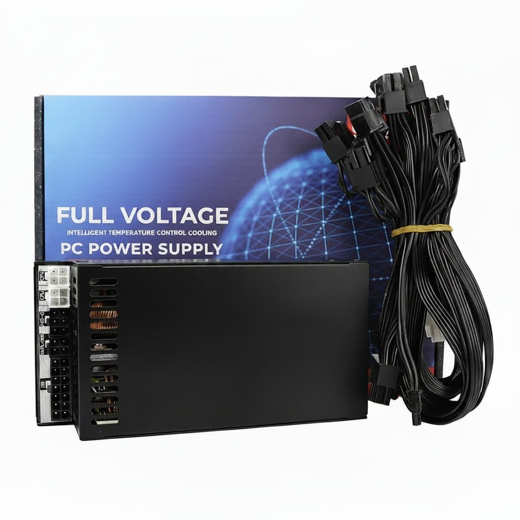 600W Flex Power Supply Fully Modular, Support Dual CPU Conne - Premium Electronics & Components > Power Supplies with professional quality and features
