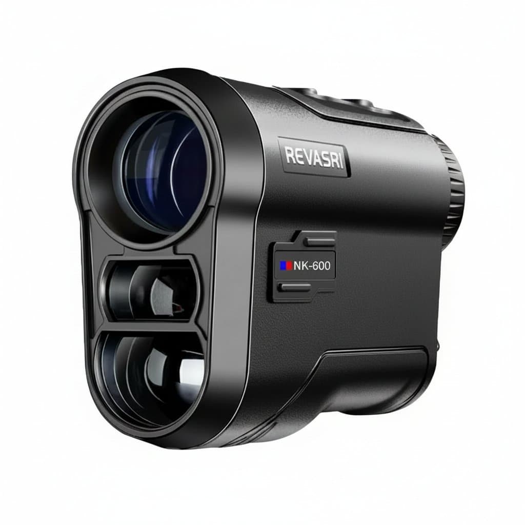 Laser Rangefinder | Slope Compensation & Flagpole Lock | 600m Range, USB-C Rechargeable