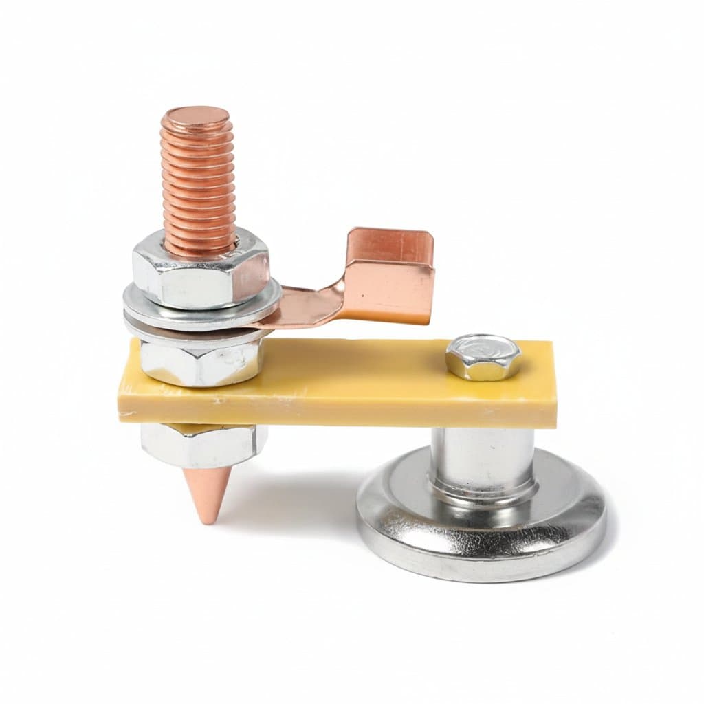Magnetic Ground Clamp | 200A Metal Welding Support | Industrial Plate Holding Tool - Professional Grade Tool