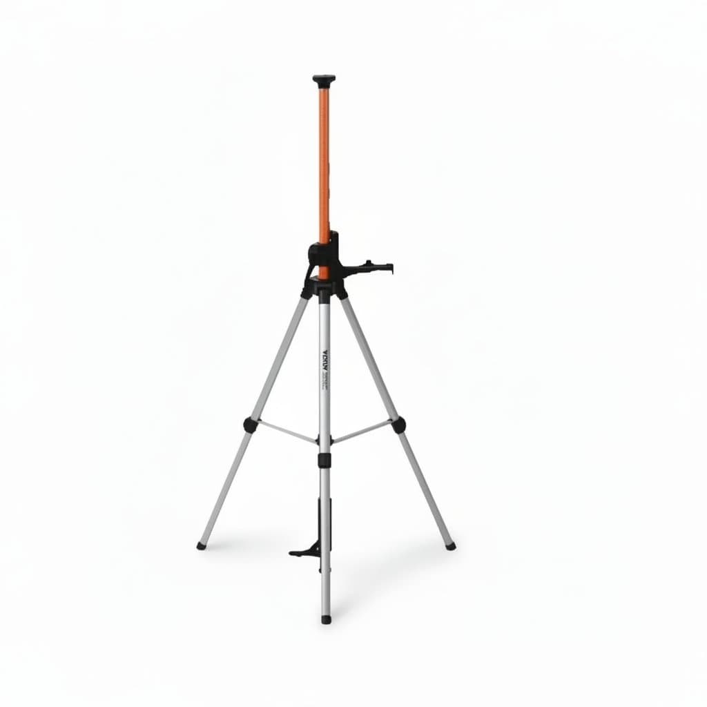 Laser Level Tripod: the product itself, ready for use.