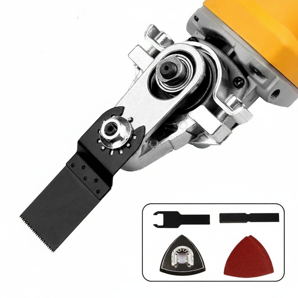 Oscillating Multi-Tool | Multi-Function Power Tool for Woodworking & Renovation | Includes Trimmer Blades - Image 1