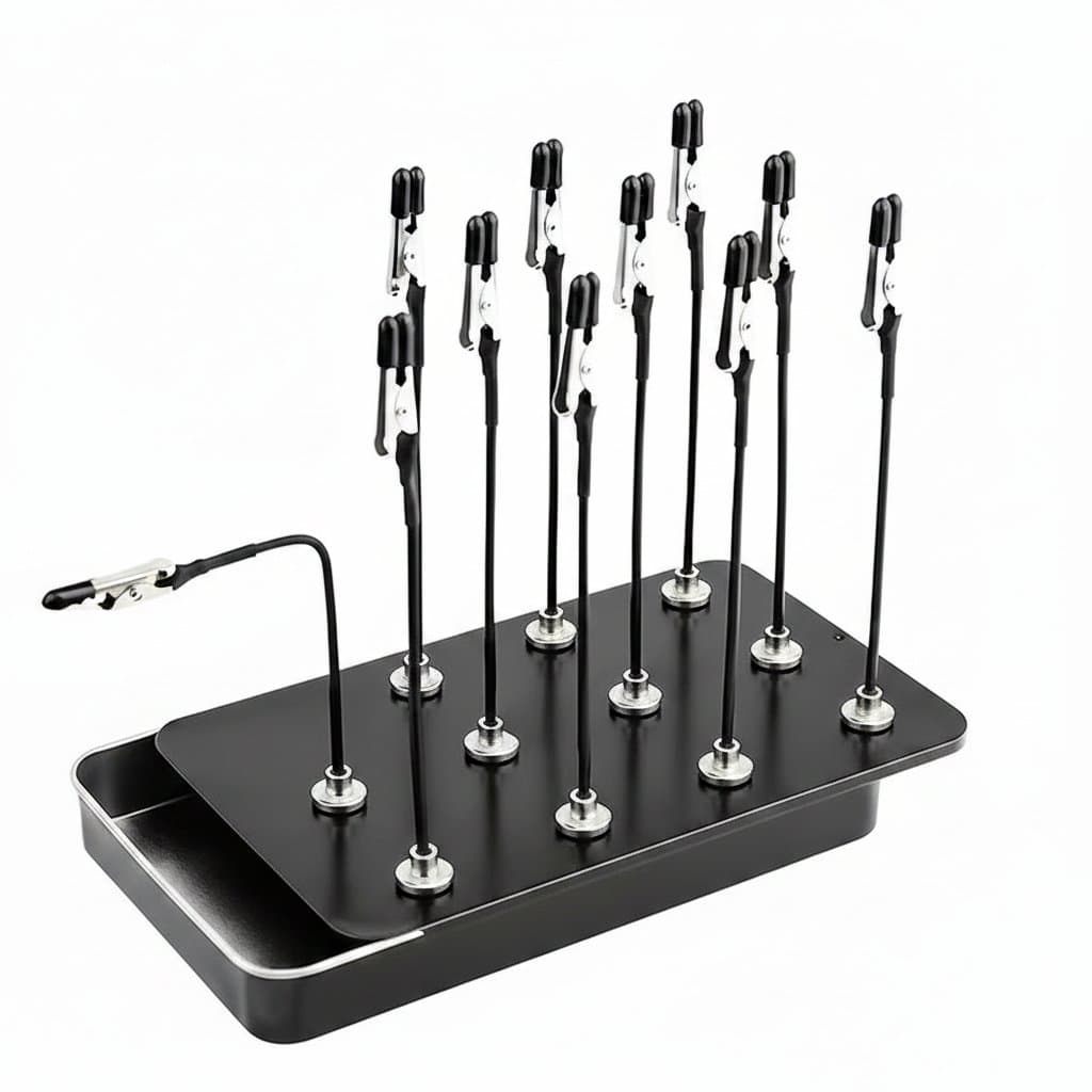 Soldering Third Hand | Magnetic Base Flexible Arms | PCB Holder for Electronics Repair - Professional Grade Tool